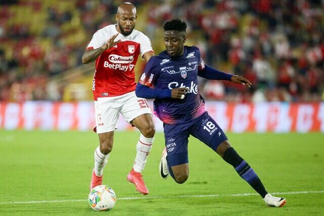 Santa Fe y Fortaleza ya no se juegan nada en el grupo B de los cuadrangulares finales de Liga BetPlay.