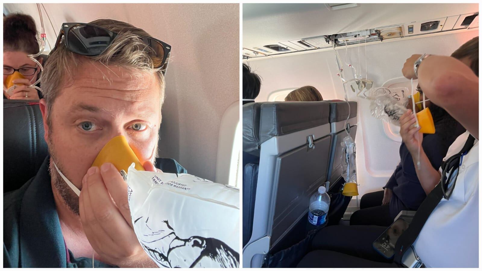 Un problema de presurización pudo desencadenar la emergencia.