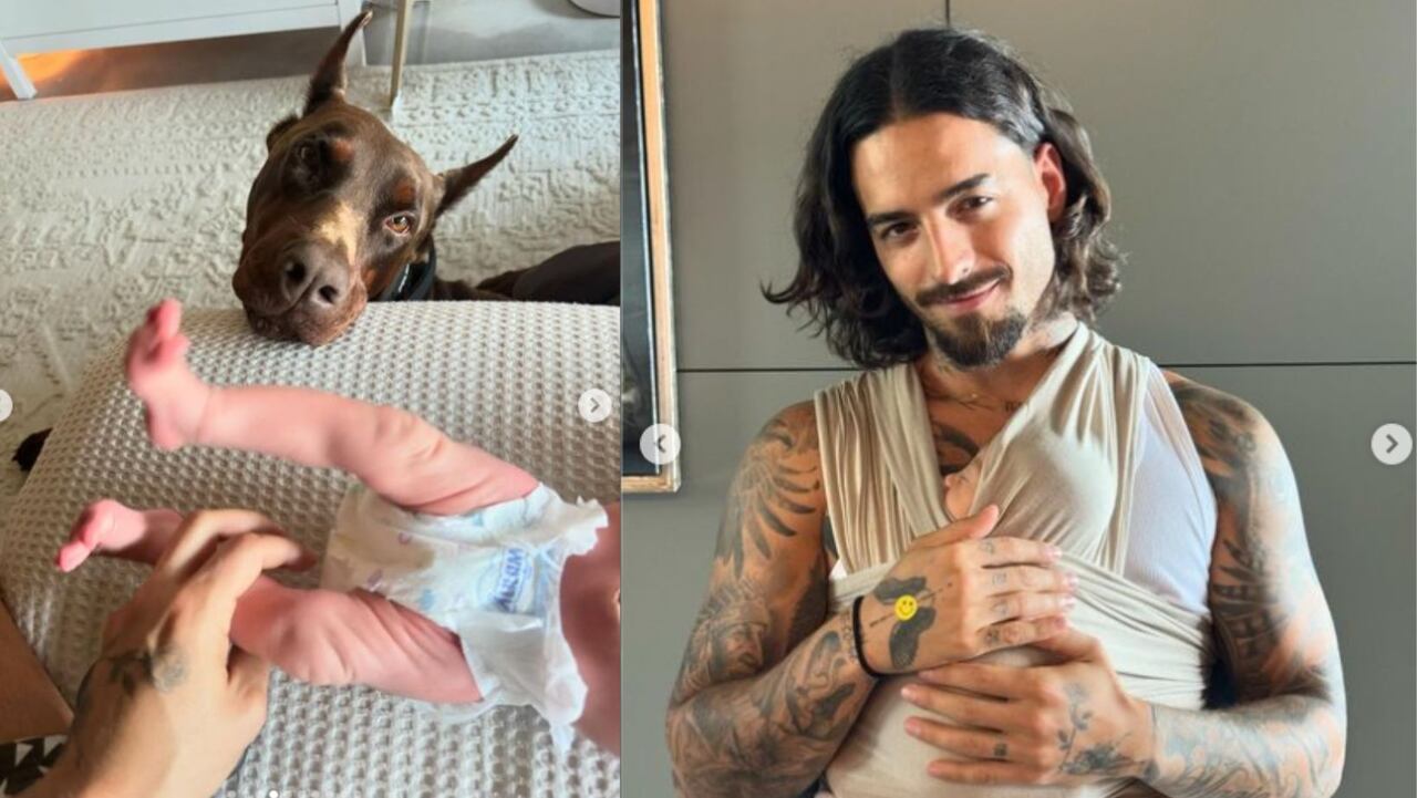 Maluma llenó de ternura las redes con fotos y videos de su hija París: "lo mejor que he vivido"