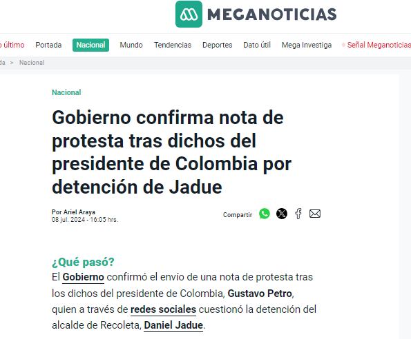 El diario MegaNoticias publicó un artículo sobre el tema