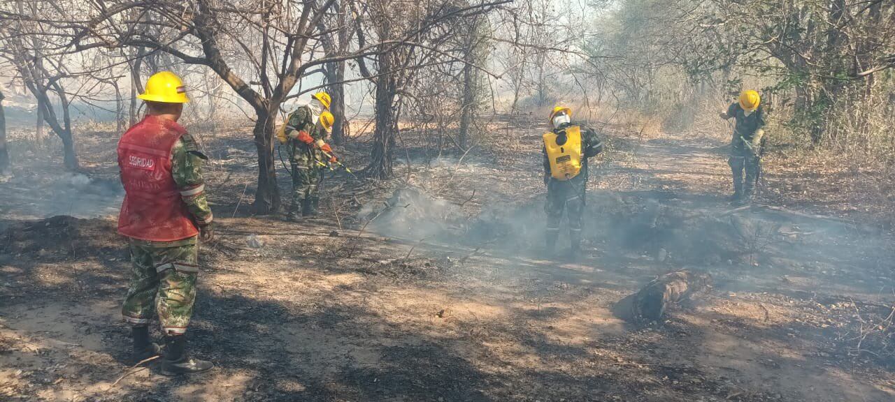 Incendios forestales en Colombia.