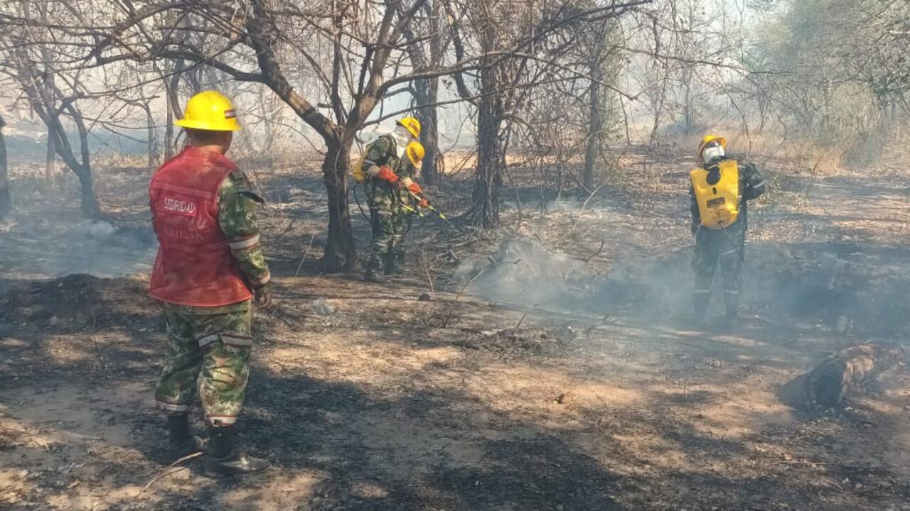 Incendios forestales en Colombia.