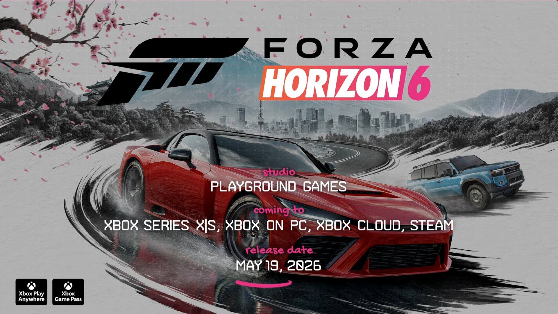 Forza Horizon 6 ya tiene fecha de lanzamiento: llegará a Xbox y PC el próximo 19 de mayo
