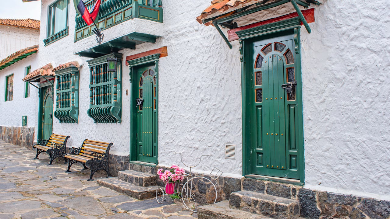 La arquitectura colonial es uno de los encantos de este destino boyacense.
