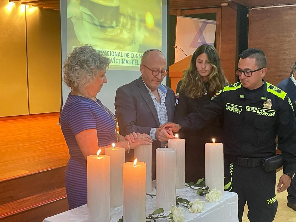 Embajada de Israel conmemora el Día internacional de las víctimas del Holocausto