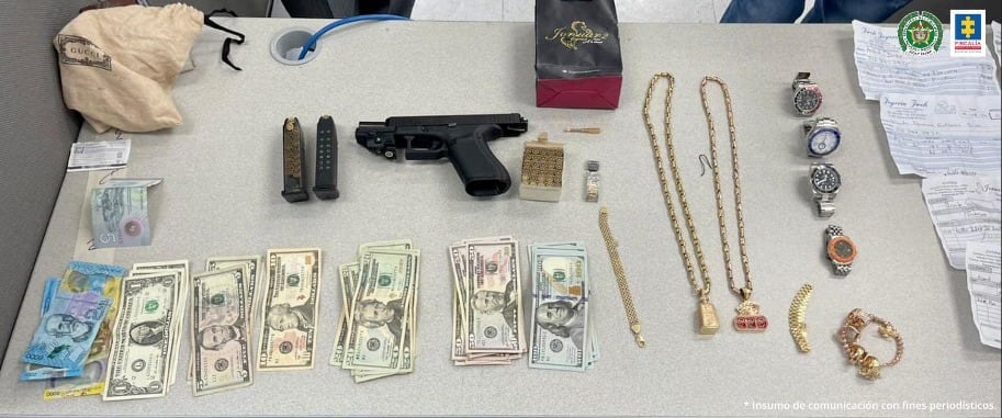 Cayó red dedicada al hurto de relojería de lujo.