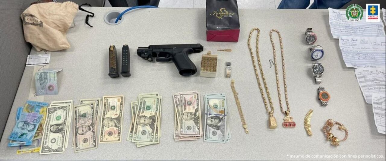 Cayó red dedicada al hurto de relojería de lujo.