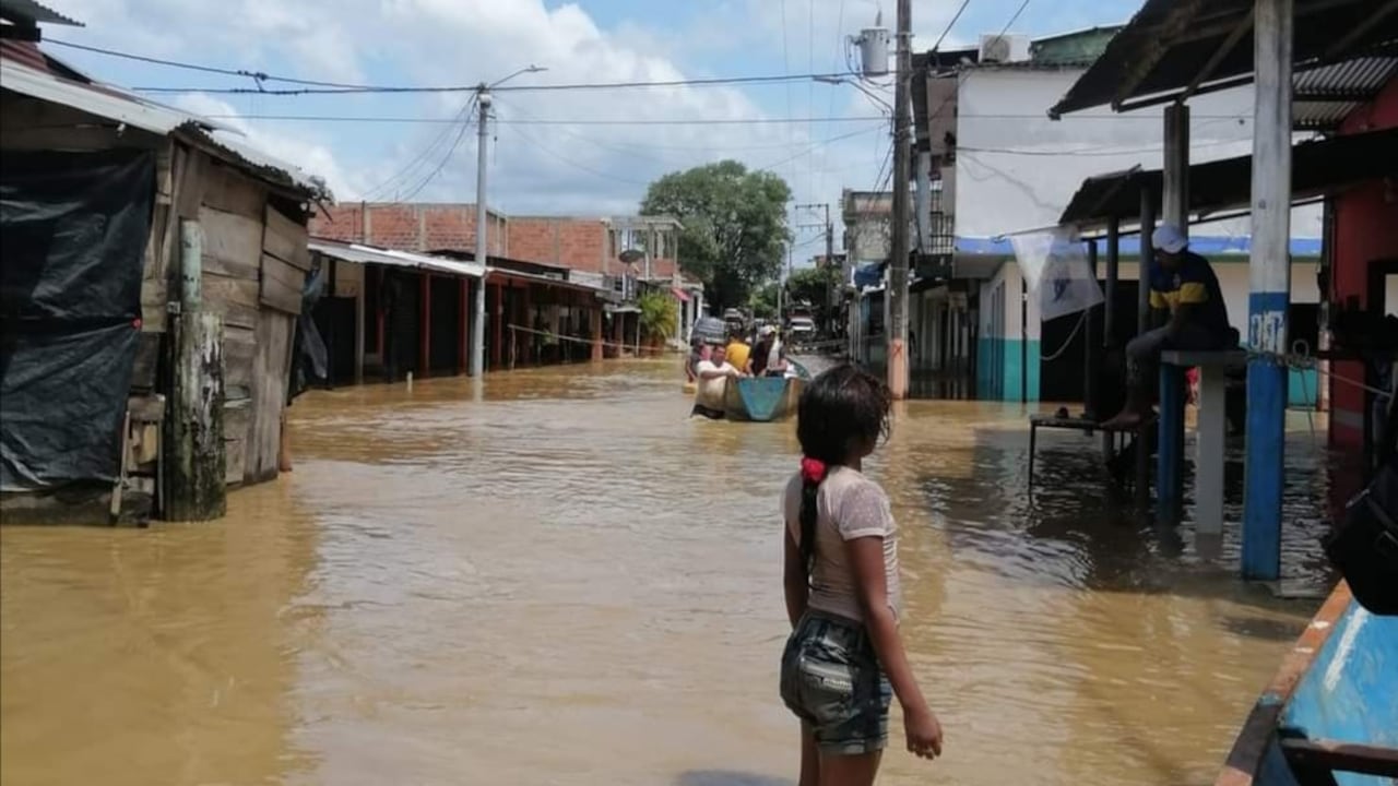 Emergencia en el corregimiento de La Gabarra, Tibú, Norte de Santander