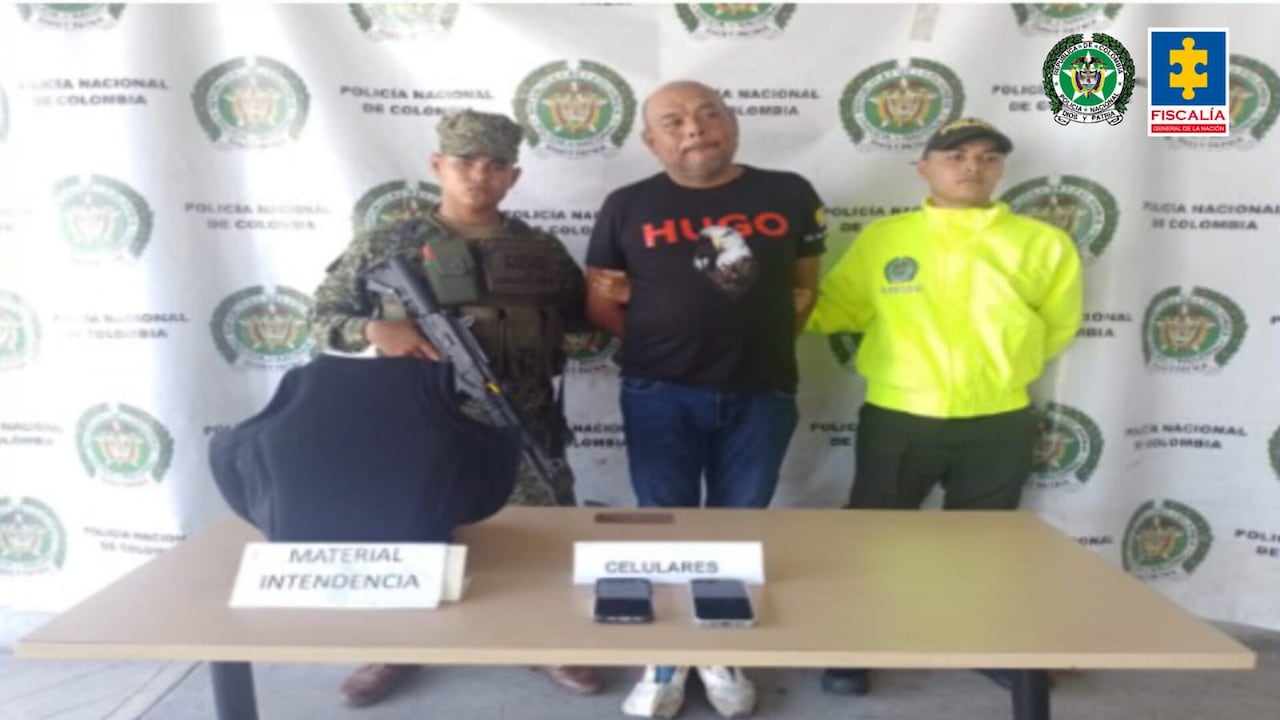 Larry Arley Ogaza Molina, alias Domingo o Jesús María, presunto cabecilla de la subestructura Pacífico o Playas del ‘Clan del Golfo’