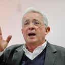 Alvaro Uribe Vélez rueda de prensa