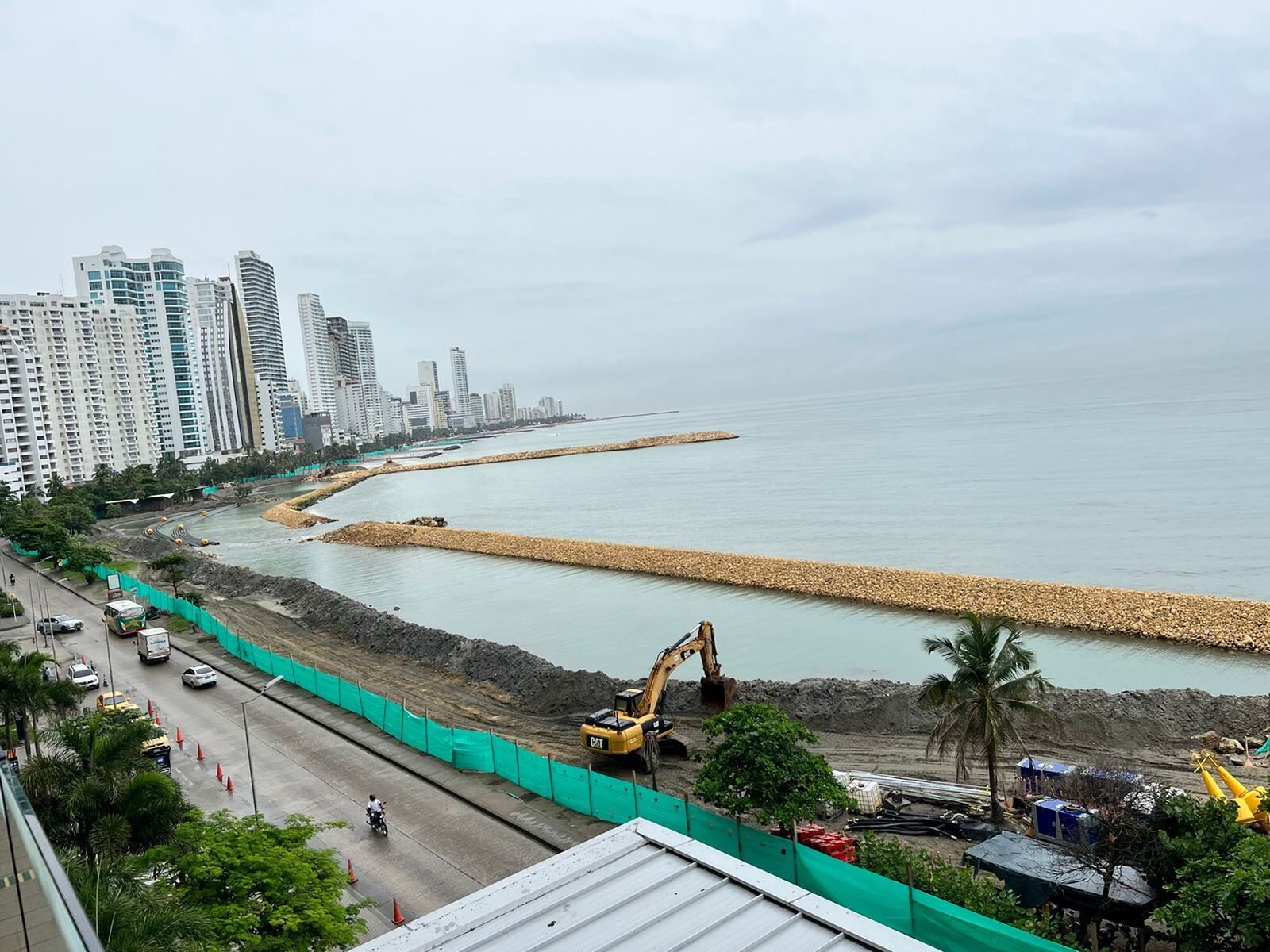 Dragado protección costera Cartagena