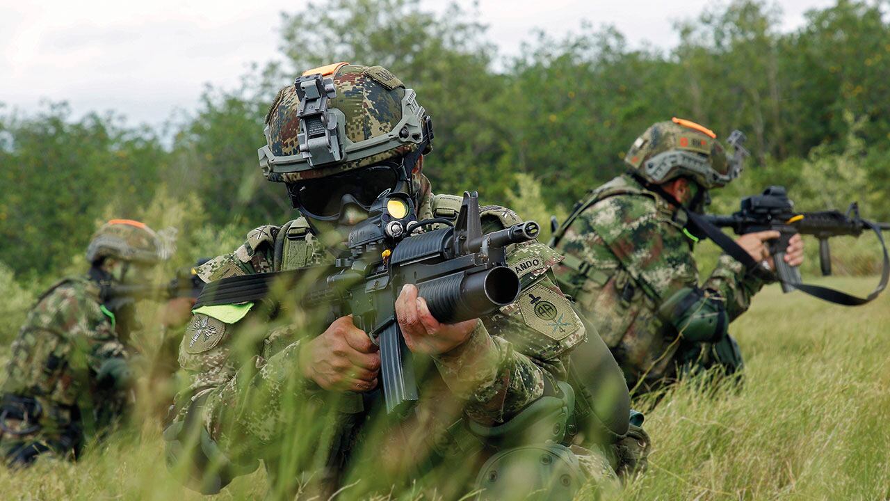 Los comandos Jungla de la Policía forman parte del plan triangular que tienen Colombia y Estados Unidos para apoyar a otros países en la lucha contra el narcotráfico y la criminalidad. 