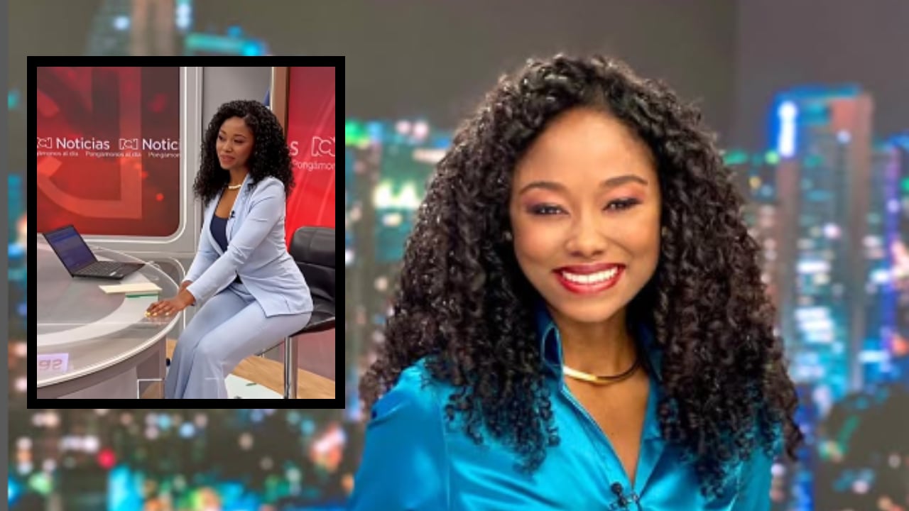 Rossy Lemos vivió inesperada situación en plena transmisión de noticias.