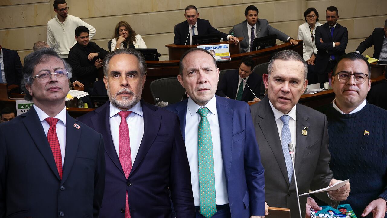 Senado debate Gustavo Petro, Benedetti, Antonio Sanguino, Efraín Cepeda y Jaime Raúl Salamanca