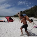 Hyams Beach el sitio para un descanso cerca a la belleza del mar