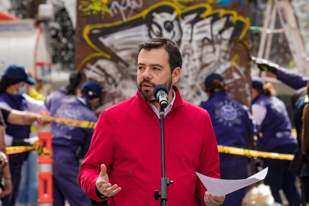 Alcalde Carlos Fernando Galán