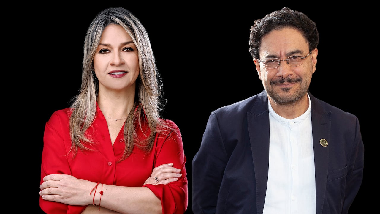 Vicky Dávila le preguntó a Iván Cepeda.