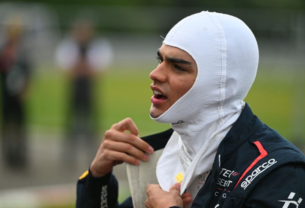 Juan Sebastián Montoya, piloto colombiano del Hitech