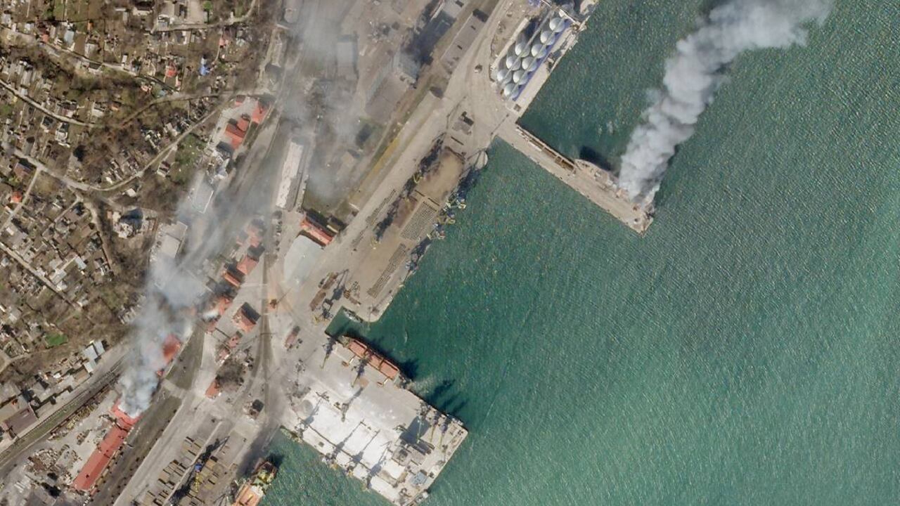 Mariupol una de las ciudades más afectadas por la invasión rusa a Ucrania.