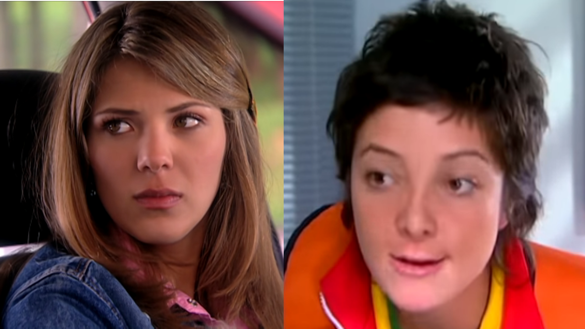 Así se veían Margarita Muñoz y Constanza Camelo en 'Los Reyes'.