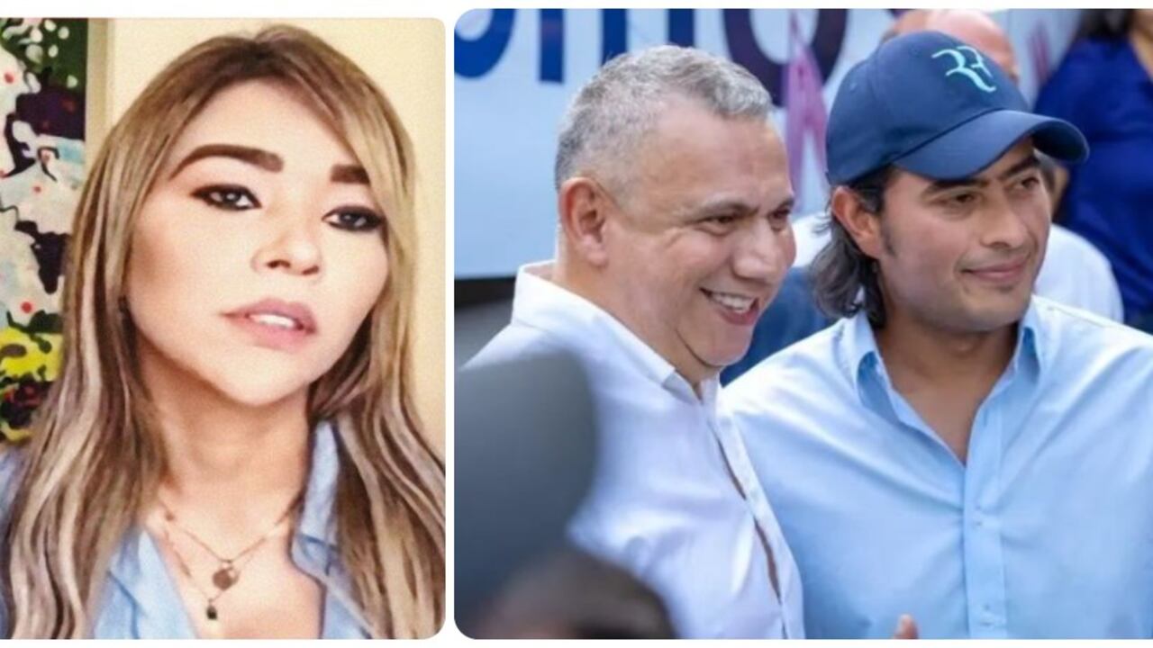 Day Vásquez, Máximo Noriega y Nicolás Petro.