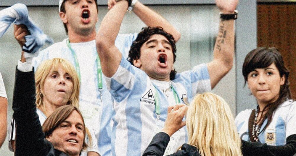 Armando Maradona aplaudió a la selección colombiana. 