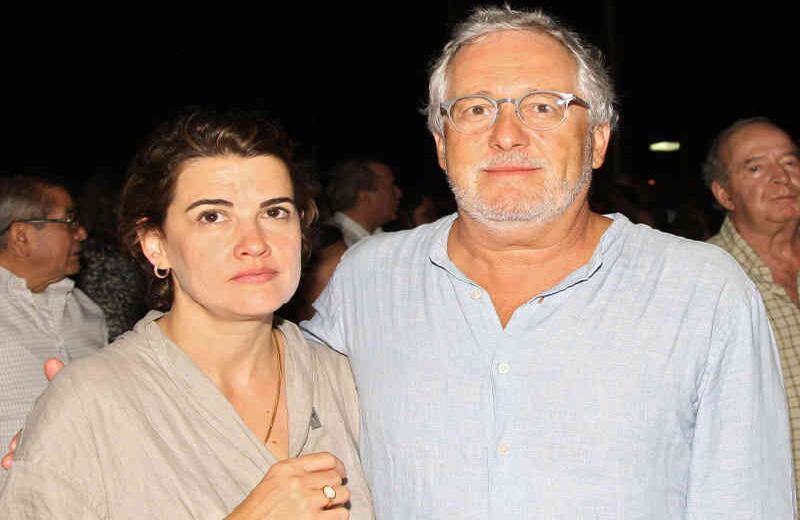 Alexandra Pareja y Héctor Abad.