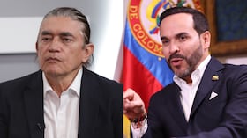 Gustavo Bolívar y Abelardo de la Espriella.