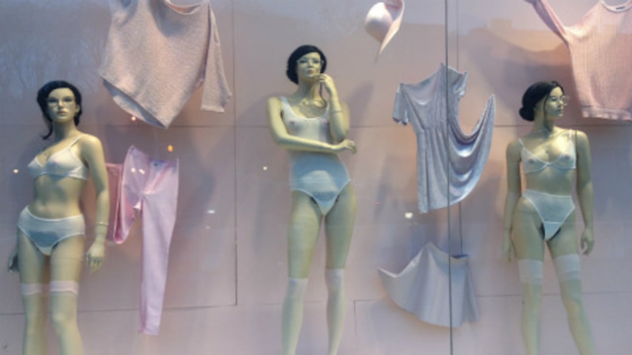 Imagen de los maniquíes que detonaron la polémica.
