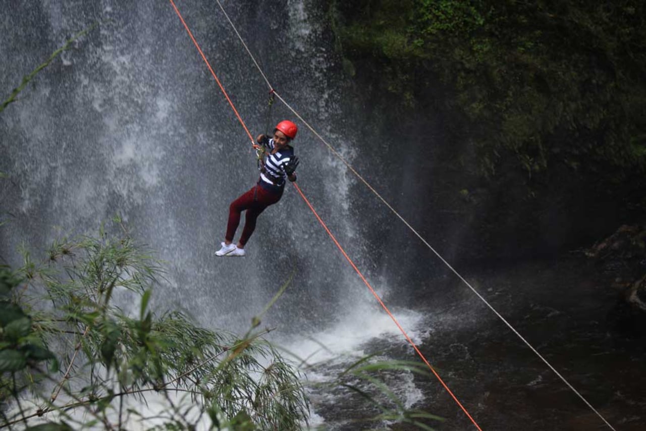Rappel en La Chorrera