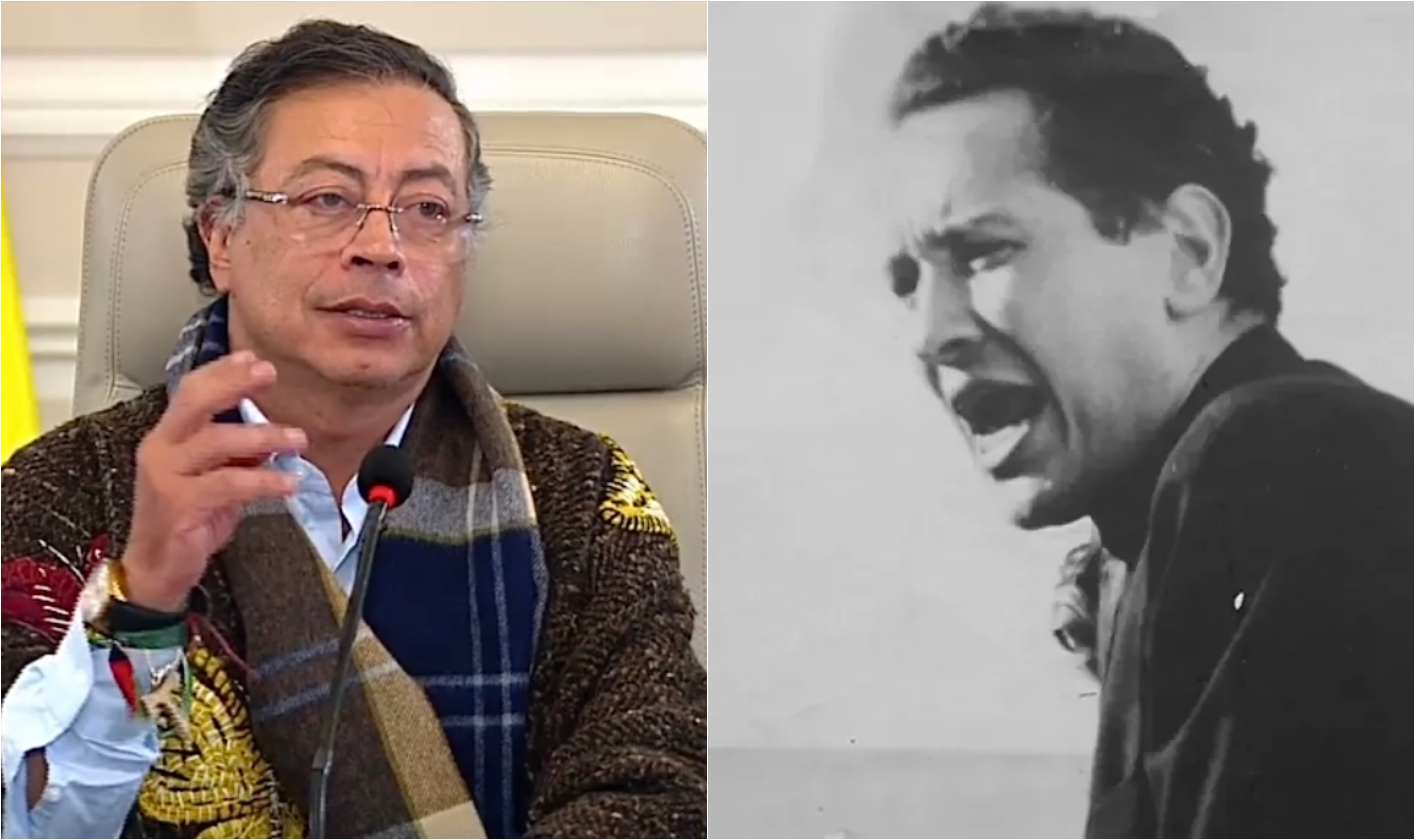 Gustavo Petro y Camilo Torres