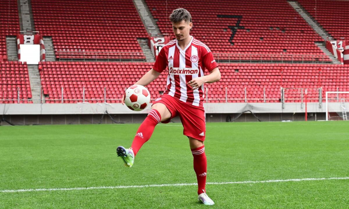 Sergi Canós, nuevo jugado del Olympiacos. Foto: Olympiacos