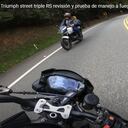 Las velocidades en el recorrido van desde los 75 hasta los 185 kilómetros por hora que es cuando por poco se genera el accidente