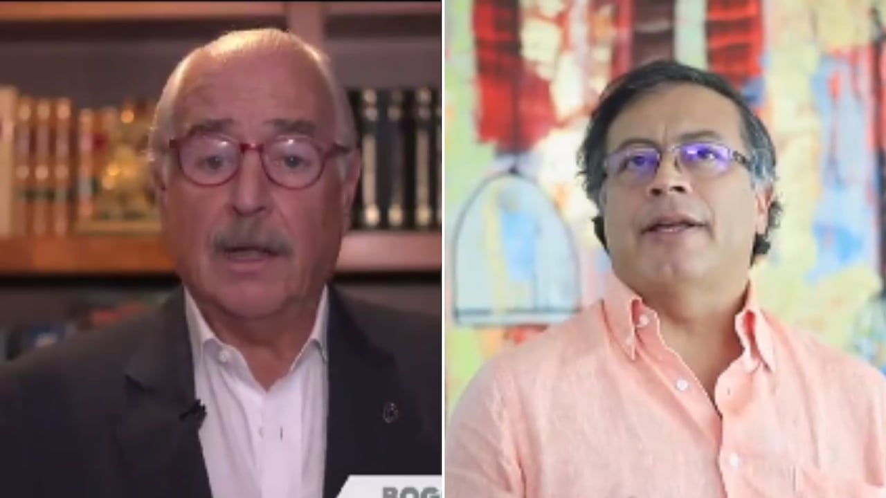 Foto: Twitter @AndresPastrana_ y @petrogustavo