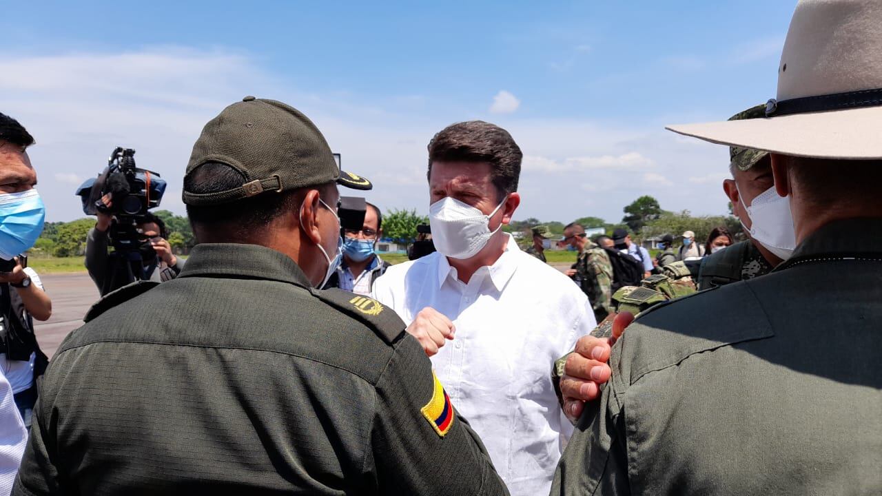 Ministro de Defensa, Diego Molano.