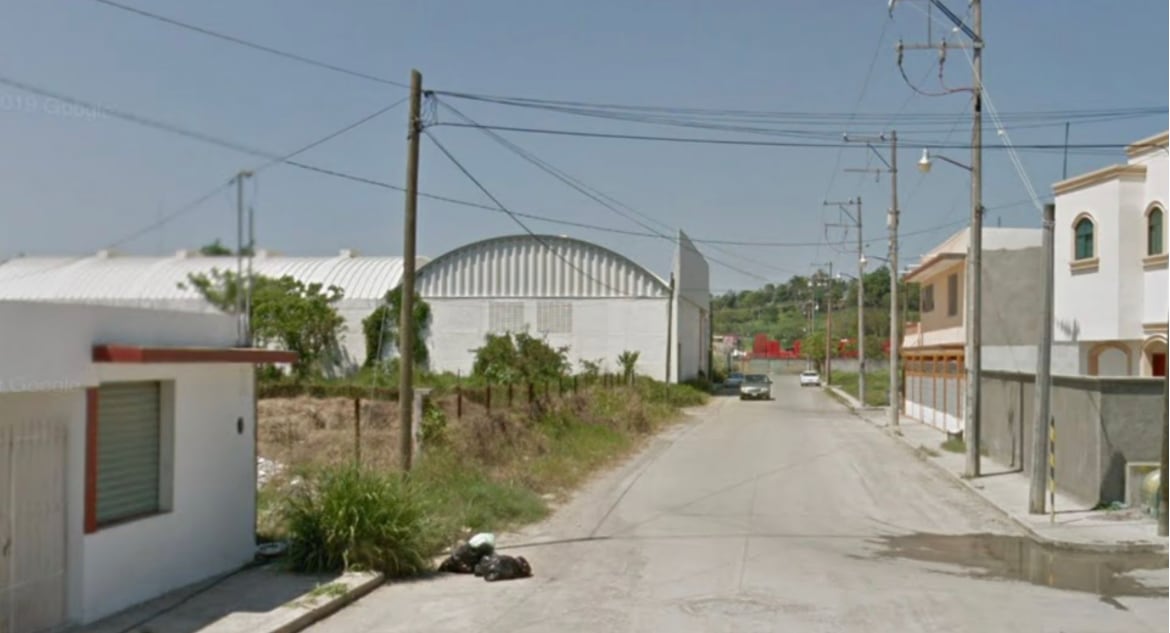 Calle Poza Rica. Foto: Google Maps.