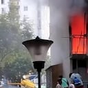 De manera preliminar se maneja como una posible hipótesis que fue por unas veladoras encendidas que se registró el incendio