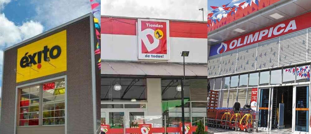 Éxito, D1 y Olímpica fueron los supermercados que más ingresos tuvieron en el 2020.