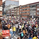 Reapertura de colegios en medio del paro