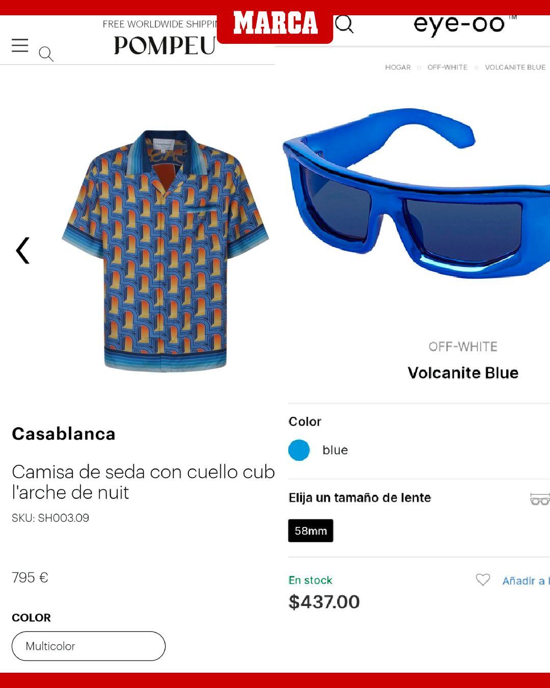 Atuendo que lució Piqué