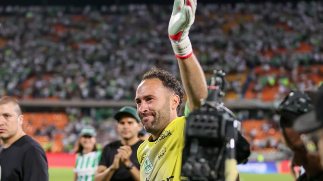David Ospina se despidió entre lágrimas de la hinchada de Atlético Nacional.