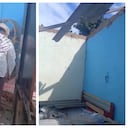 Una casa destruida en medio de graves combates entre EMC y Autodefensas Unidas de Nariño.