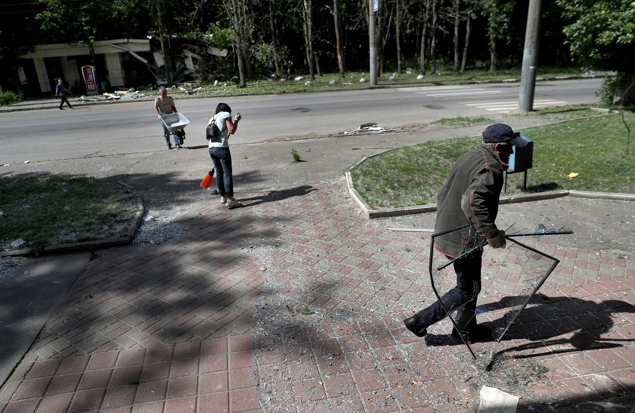 Feroces combates en la batalla por el este de Ucrania