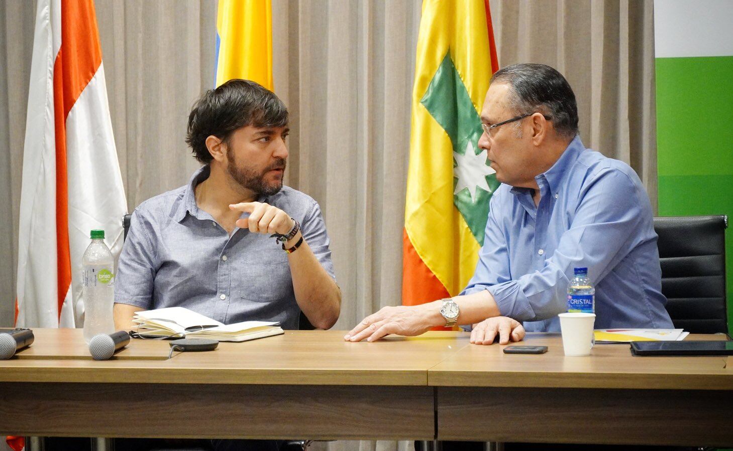En el encuentro estuvo el alcalde de Barranquilla Jaime Pumarejo.
