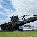 El Monumento a la Solidaridad fue inaugurado en el año 1995.