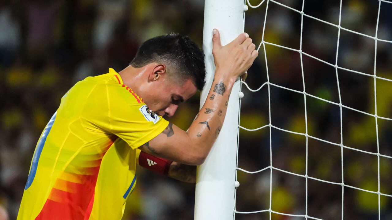 James Rodríguez en el partido Colombia vs. Bolivia por eliminatorias.