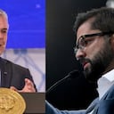 Presidente Iván Duque y Gabriel Boric, mandatario electo de Chile