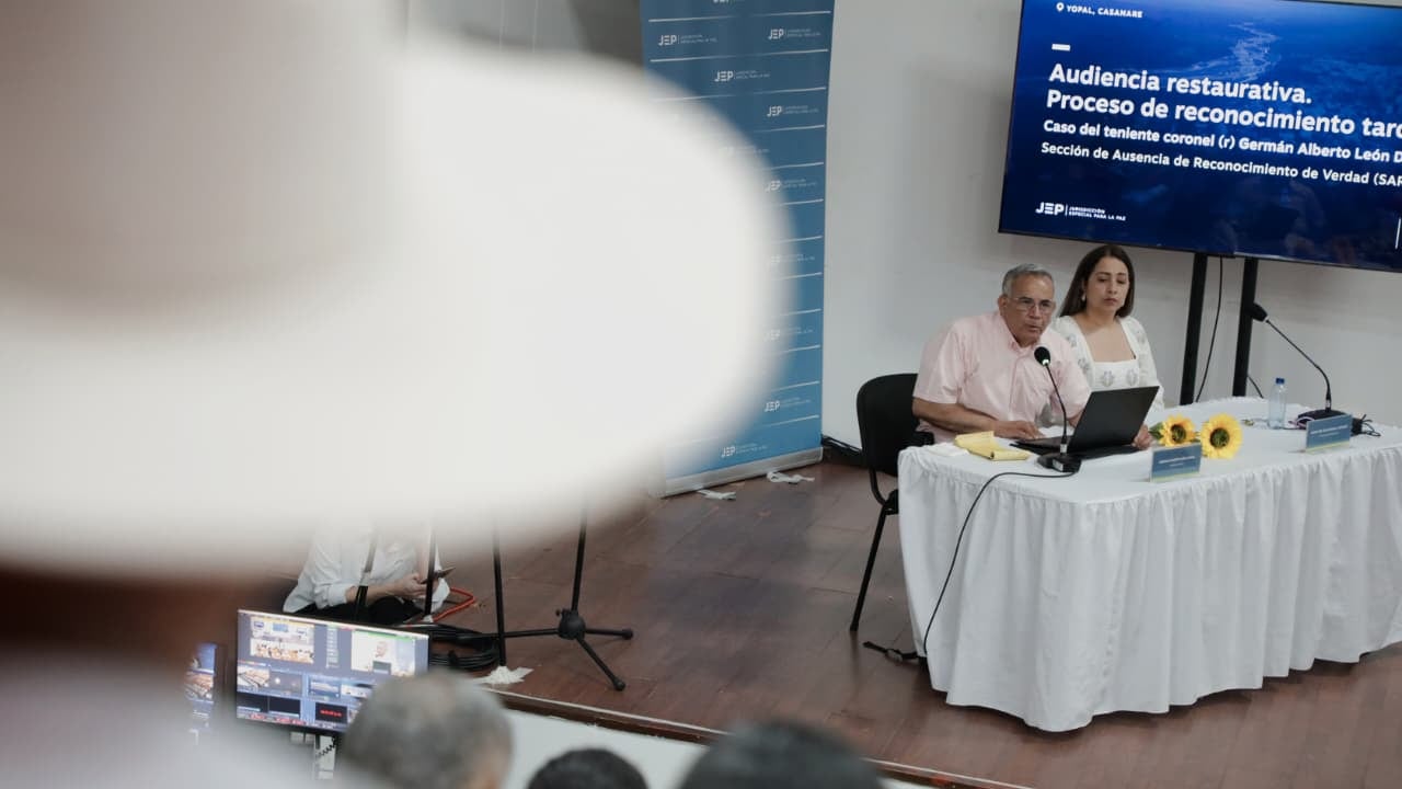JEP condenó al coronel (r) Germán Alberto León Durán a cinco años y nueve meses de prisión