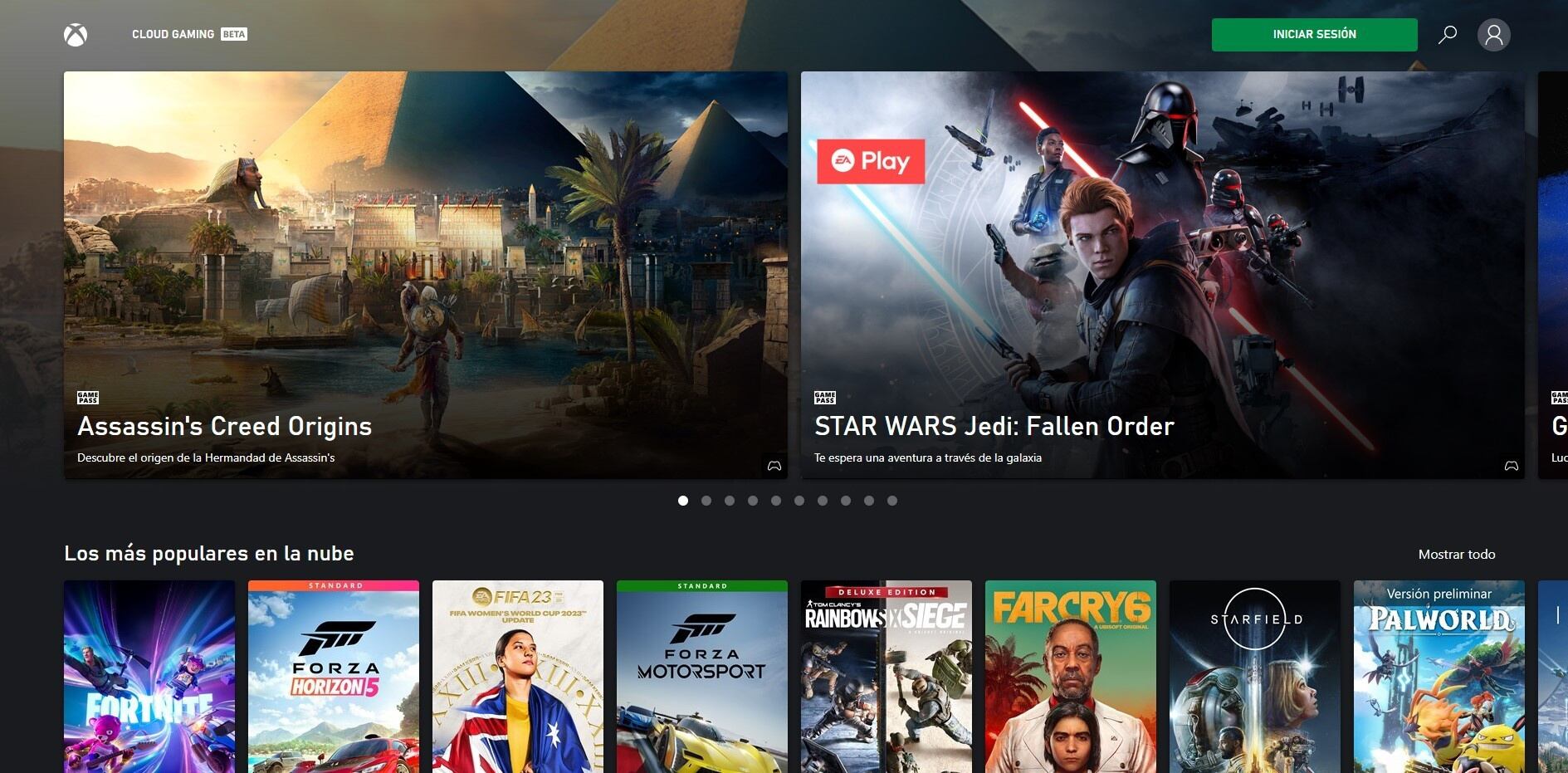 Xbox Cloud Gaming se actualiza con nuevas funciones.