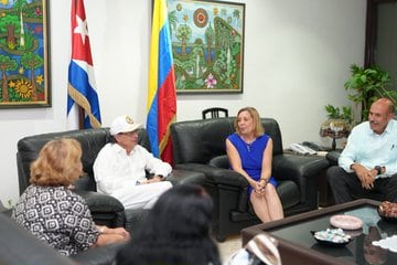Gustavo Petro en Cuba